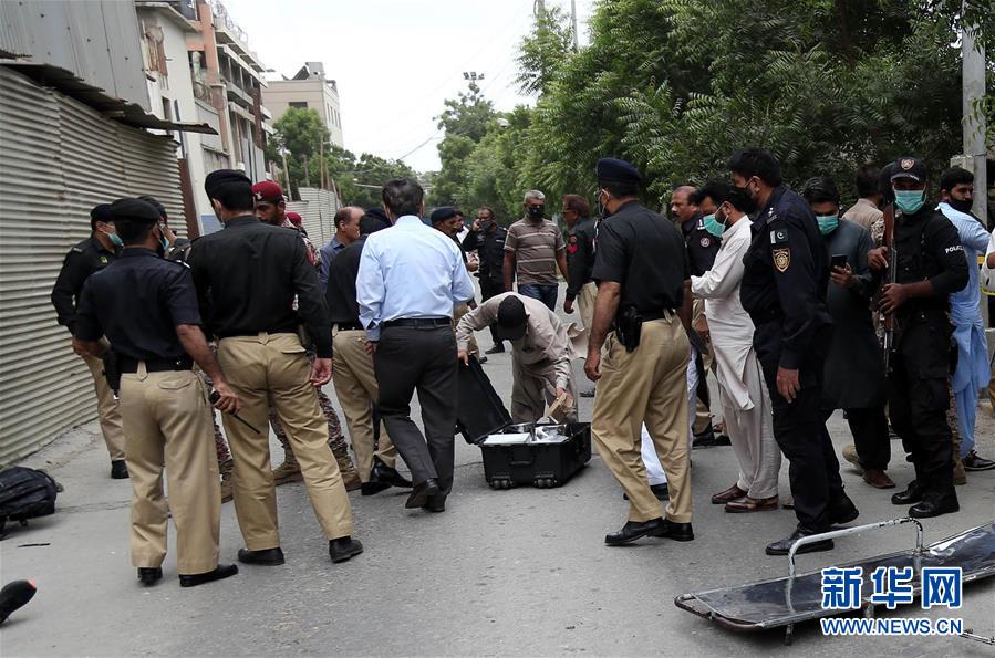 (國際)(1)巴基斯坦證券交易所大樓遇襲多人死傷