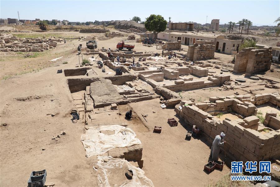 (國際·圖文互動)(2)疫中考古——中國與埃及首次聯(lián)合考古取得階段性成果