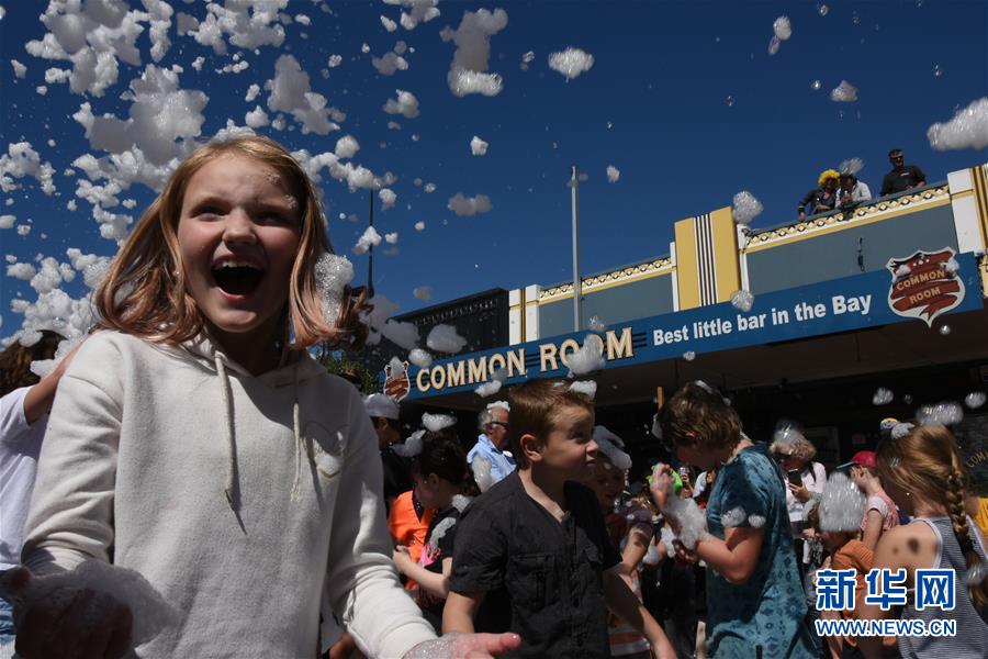 （國際&middot;圖文互動）（2）通訊：中國元素在新西蘭迎春花車巡游活動中放光彩