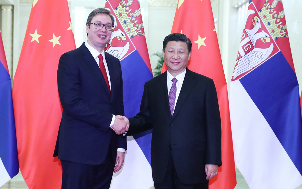 習(xí)近平會(huì)見(jiàn)塞爾維亞總理、當(dāng)選總統(tǒng)武契奇