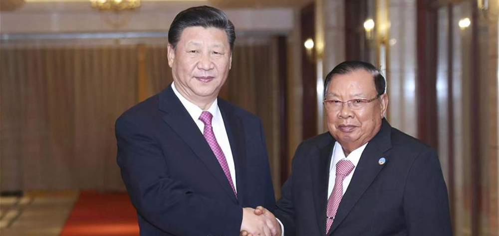 習(xí)近平再次會(huì)見老撾人民革命黨中央委員會(huì)總書記、國家主席本揚(yáng)