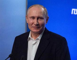 &ldquo;強大的總統(tǒng)，強大的俄羅斯&rdquo;