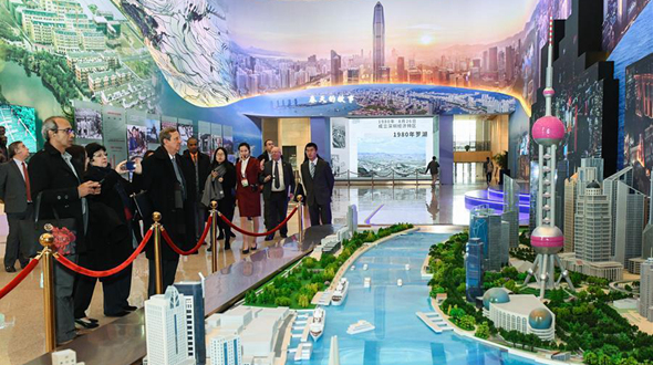 &ldquo;偉大的變革&mdash;&mdash;慶祝改革開(kāi)放40周年大型展覽&rdquo;迎來(lái)外賓專(zhuān)場(chǎng)