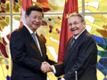 習(xí)近平同古巴國務(wù)委員會(huì)主席兼部長會(huì)議主席勞爾&middot;卡斯特羅舉行會(huì)談