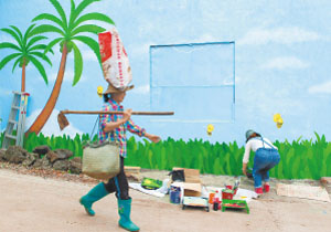 當(dāng)古村落偶遇韓國藝術(shù)